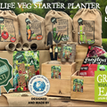Schools Vegetable Starter Planter Set