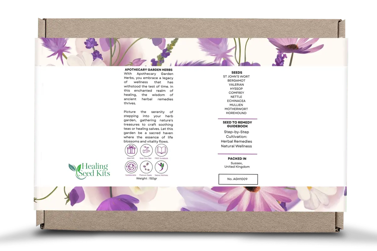 Apothecary Seed Kit – 10 Medicinal Herbs & Teas