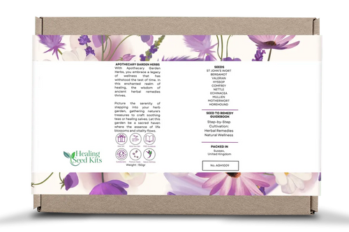Apothecary Garden Seed Kit – 10 Medicinal Herb & Tea Seeds | Grow Your Own Remedies